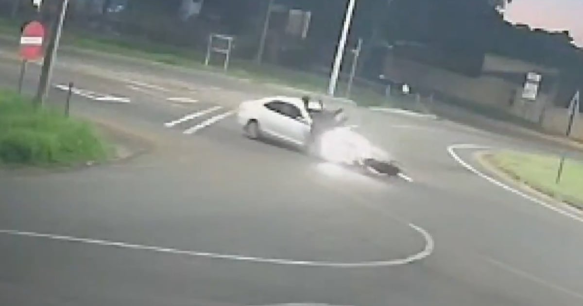 En Caaguazú buscan identificar a conductor que embistió a motociclista y huyó del sitio