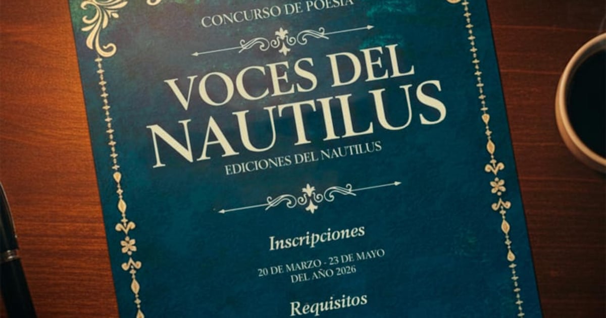 Lanzan el concurso de poesía paraguaya “Voces del Nautilus”