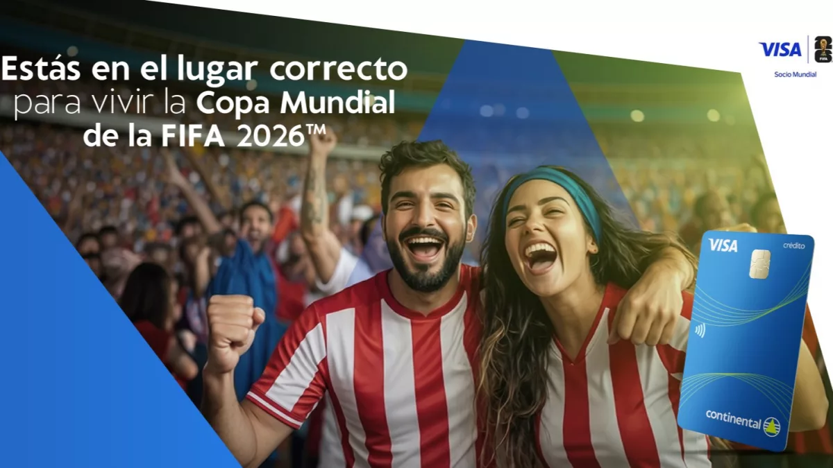 Banco Continental sortea paquetes de viaje al Mundial FIFA 2026