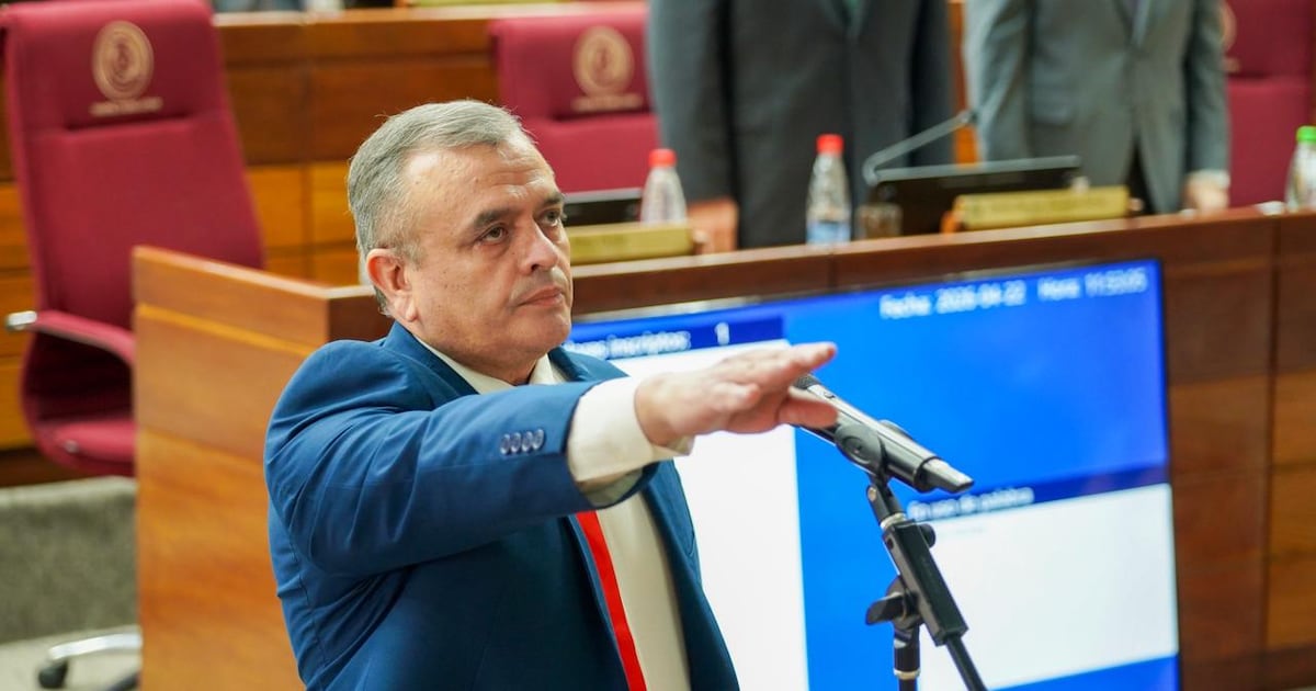 Liseras juró como senador tras aceptarse el permiso de Rivas