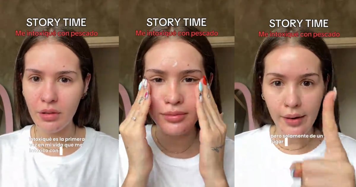 Influencer se intoxicó con sushi: “No coman de cualquier lado”