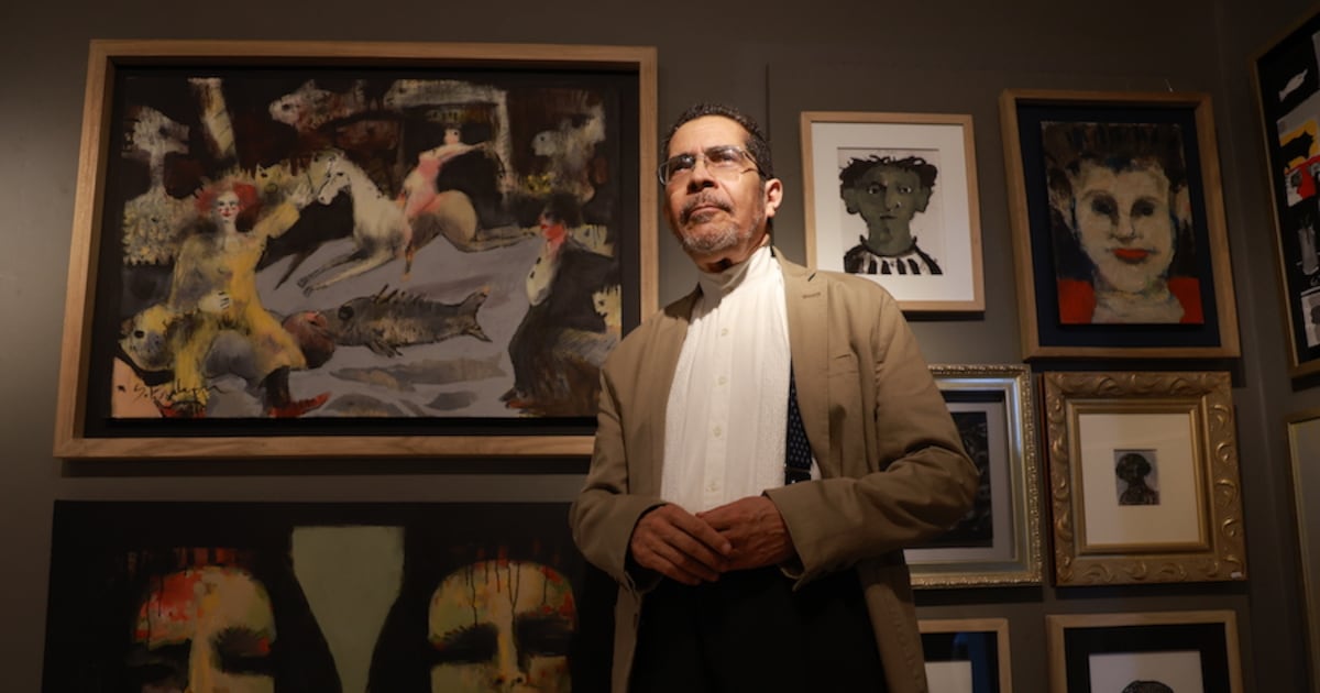 “La pintura es mi respuesta lúdica y sensible ante el enigma de la existencia”