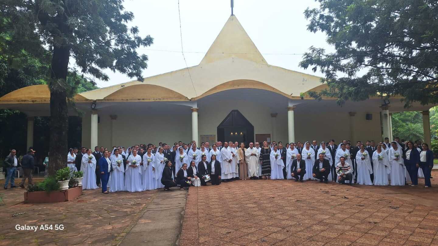 59 parejas celebraron boda comunitaria en Caaguazú