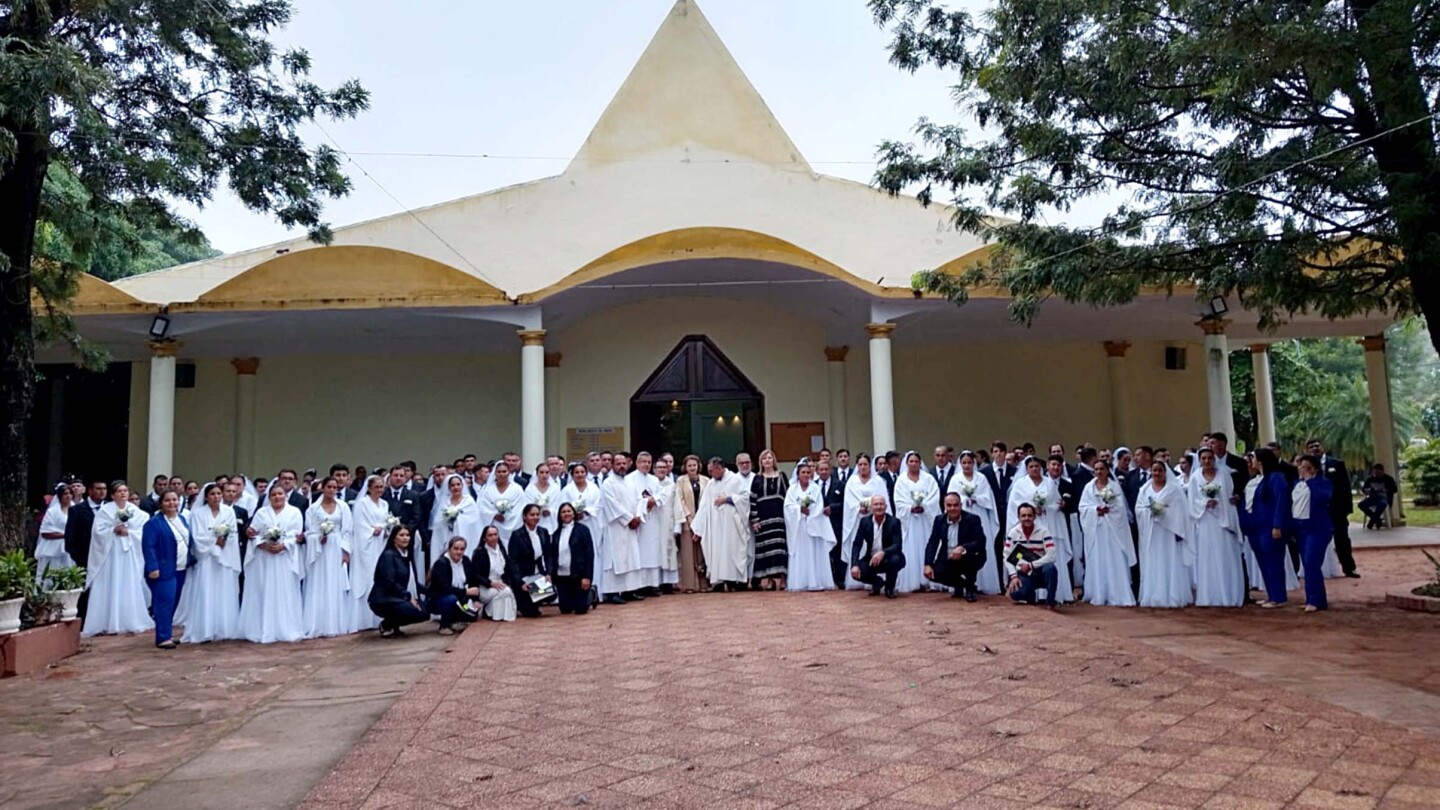 Boda comunitaria en Caaguazú: 59 parejas se juraron amor eterno