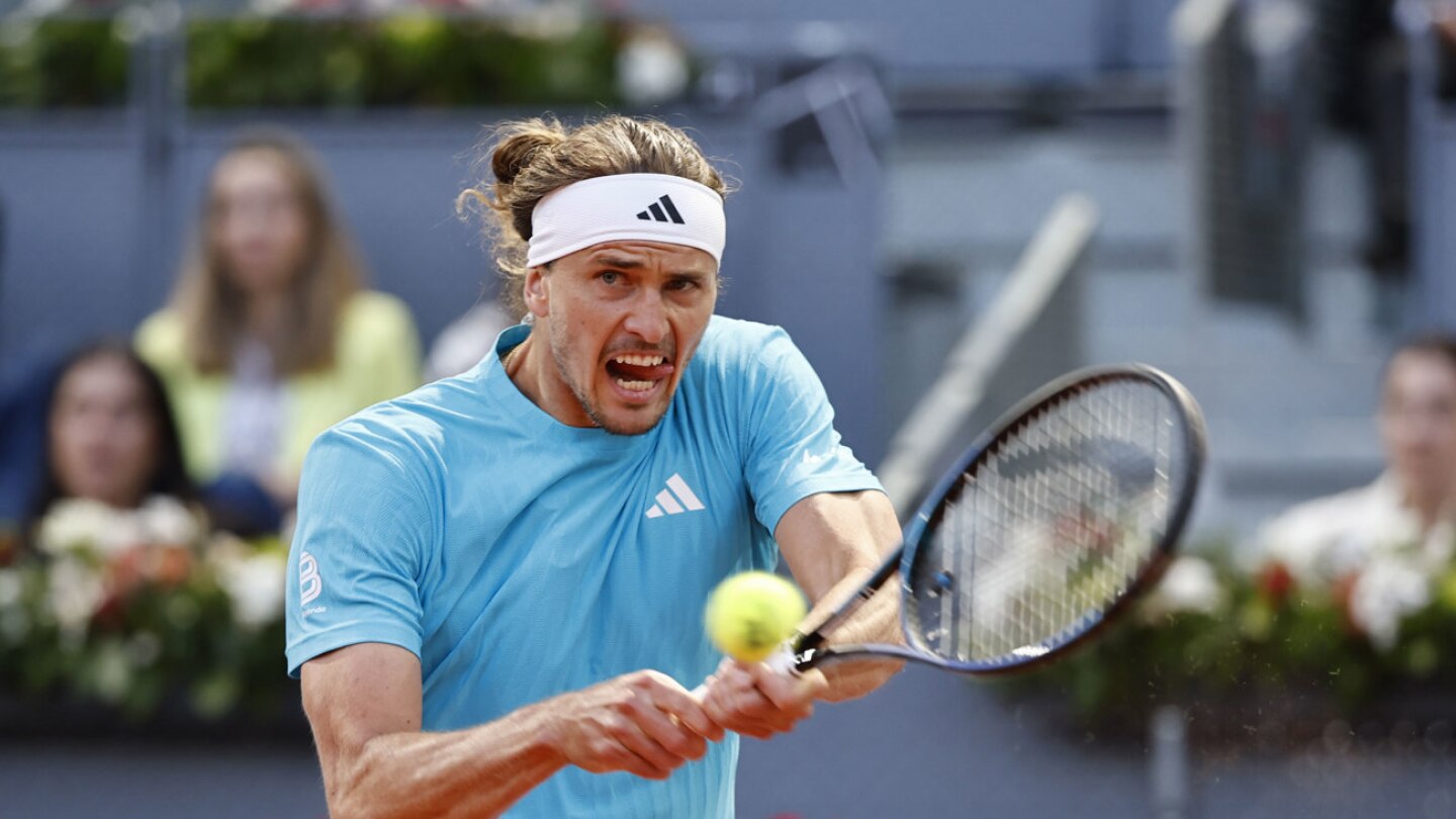 Zverev alcanza su cuarta final en el Masters 1000 de Madrid