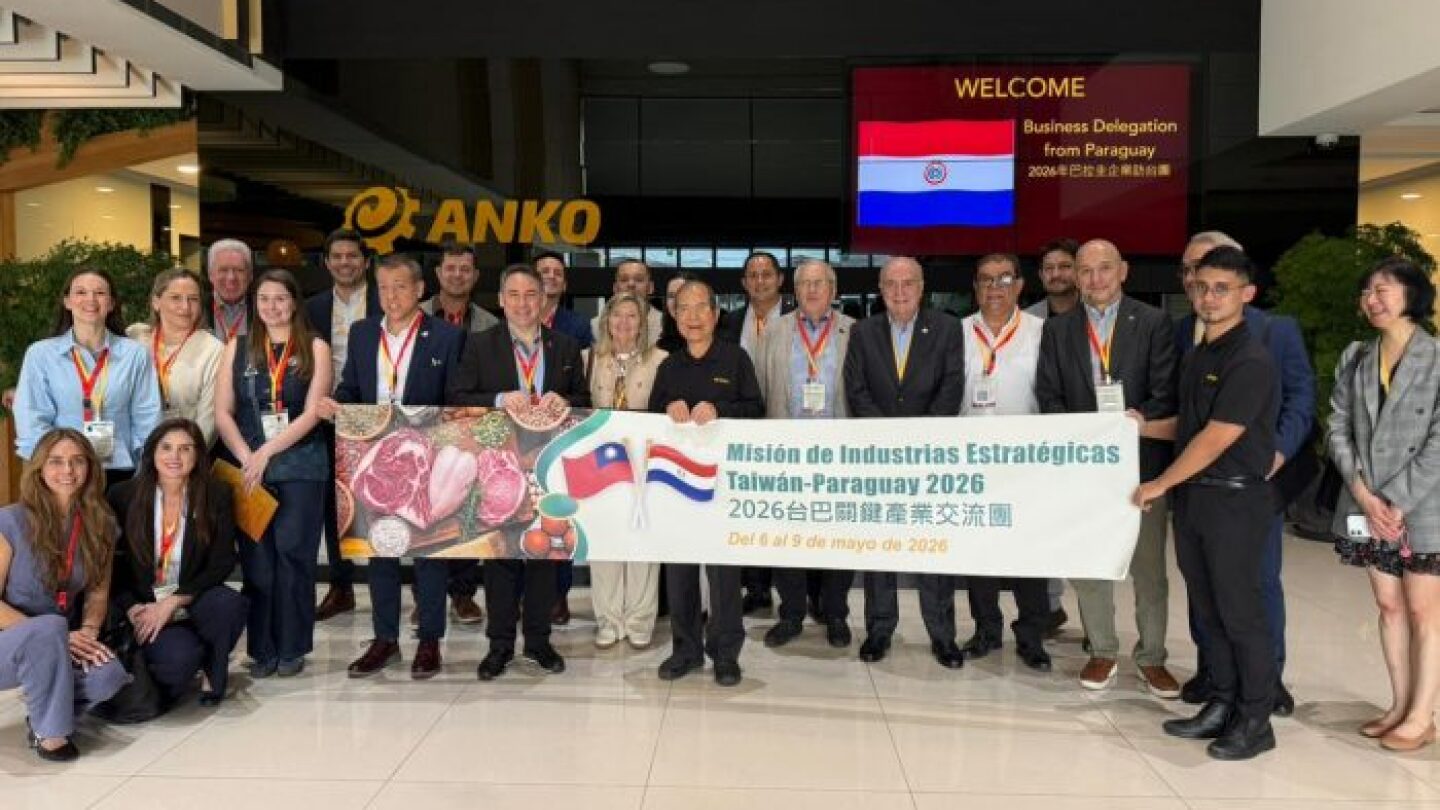 Empresarios paraguayos exploran maquinaria alimentaria taiwanesa