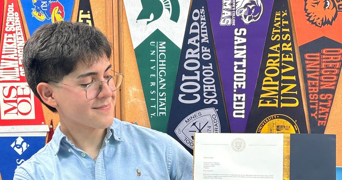De Caraguatay a Indiana: paraguayo estudiará en la Universidad de Notre Dame