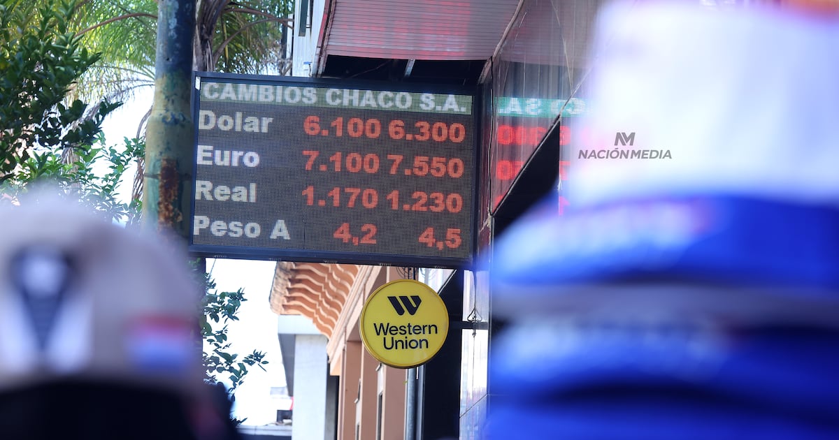 Dólar a la baja: nuevamente cerca de los G. 6.000