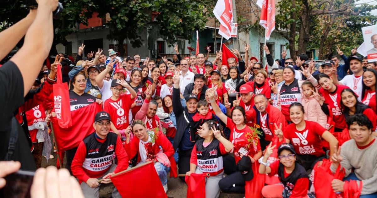 Con caminatas y respaldo vecinal, Camilo Pérez afianza su proyecto para Asunción
