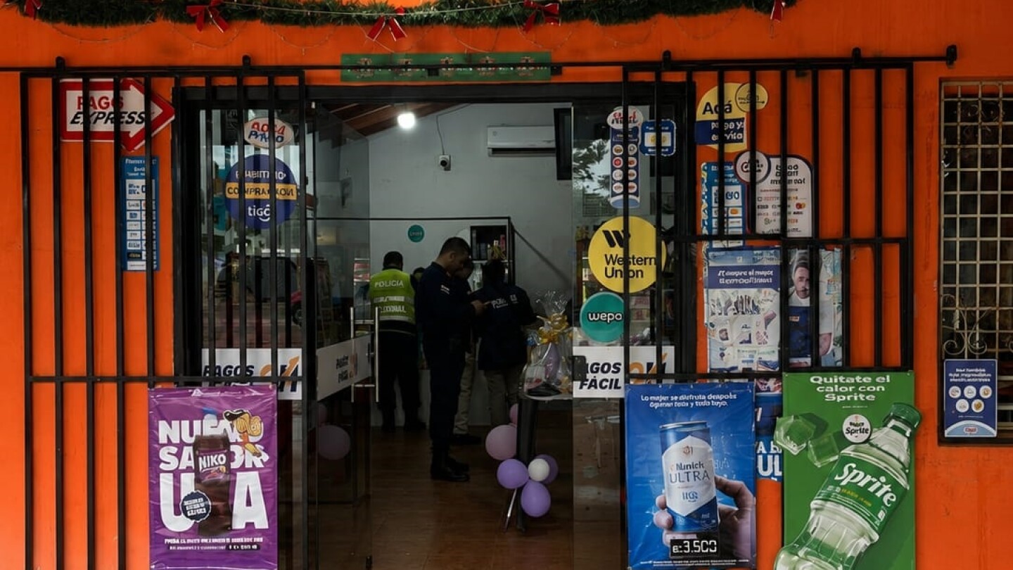 Violento asalto en local de Santa Rosa del Aguaray y se llevan G. 3 millones
