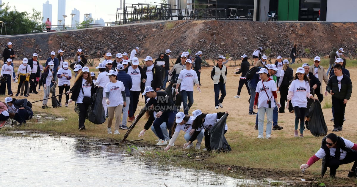 Taiwán moviliza limpieza en la costanera y aboga por su aporte a foros mundiales de salud