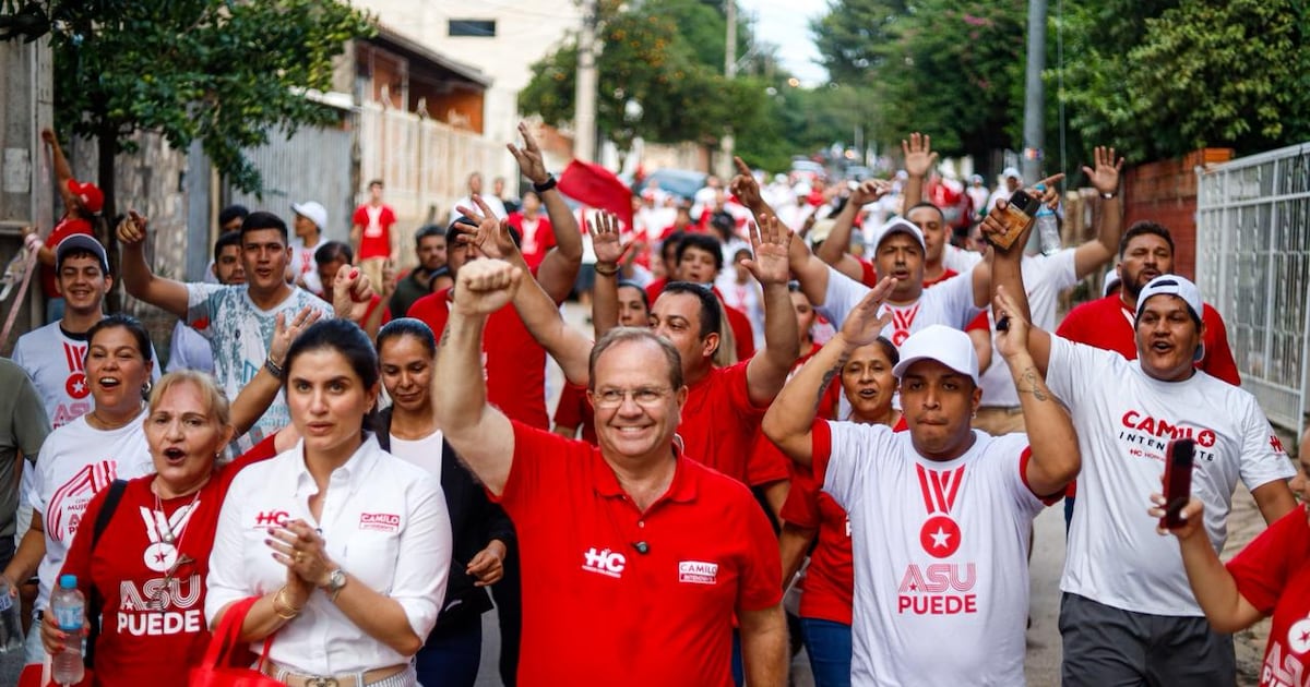 Recta final: “Se nota que viene muy bien la campaña”, afirma Camilo Pérez