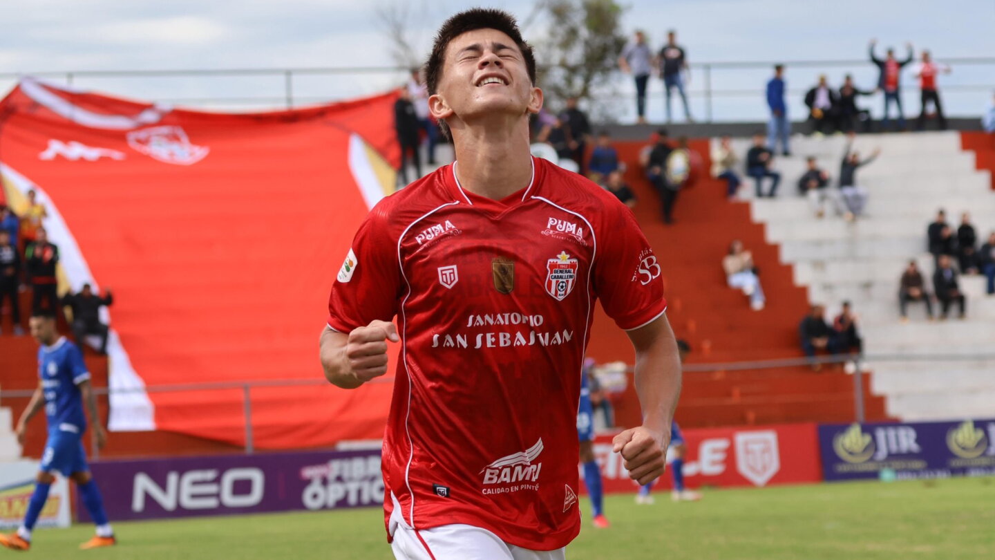 General Caballero pinta de rojo la cima de la Intermedia
