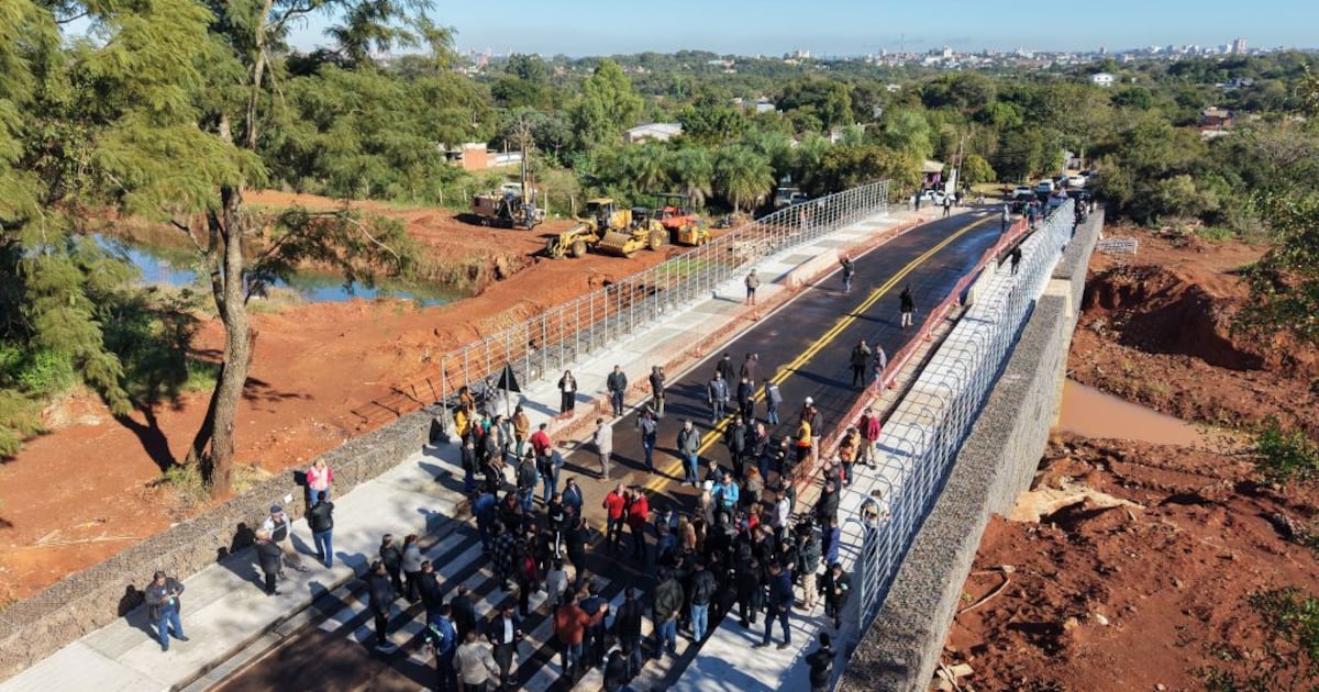 EBY habilita viaducto vehicular en Cambyretá como avance del proyecto ferroviario