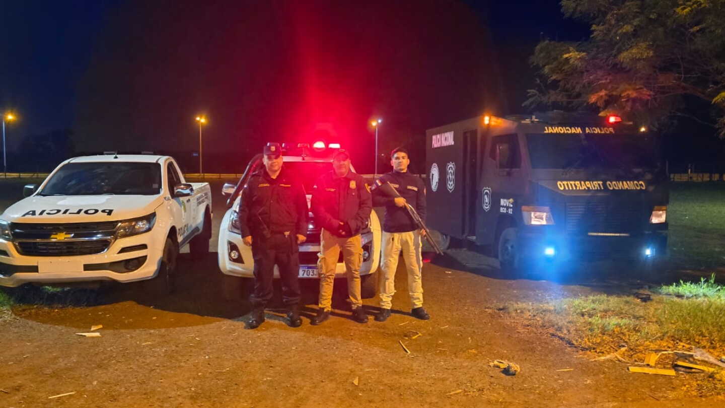 Policía refuerza seguridad en aeropuerto Guaraní ante alerta de posible megarrobo
