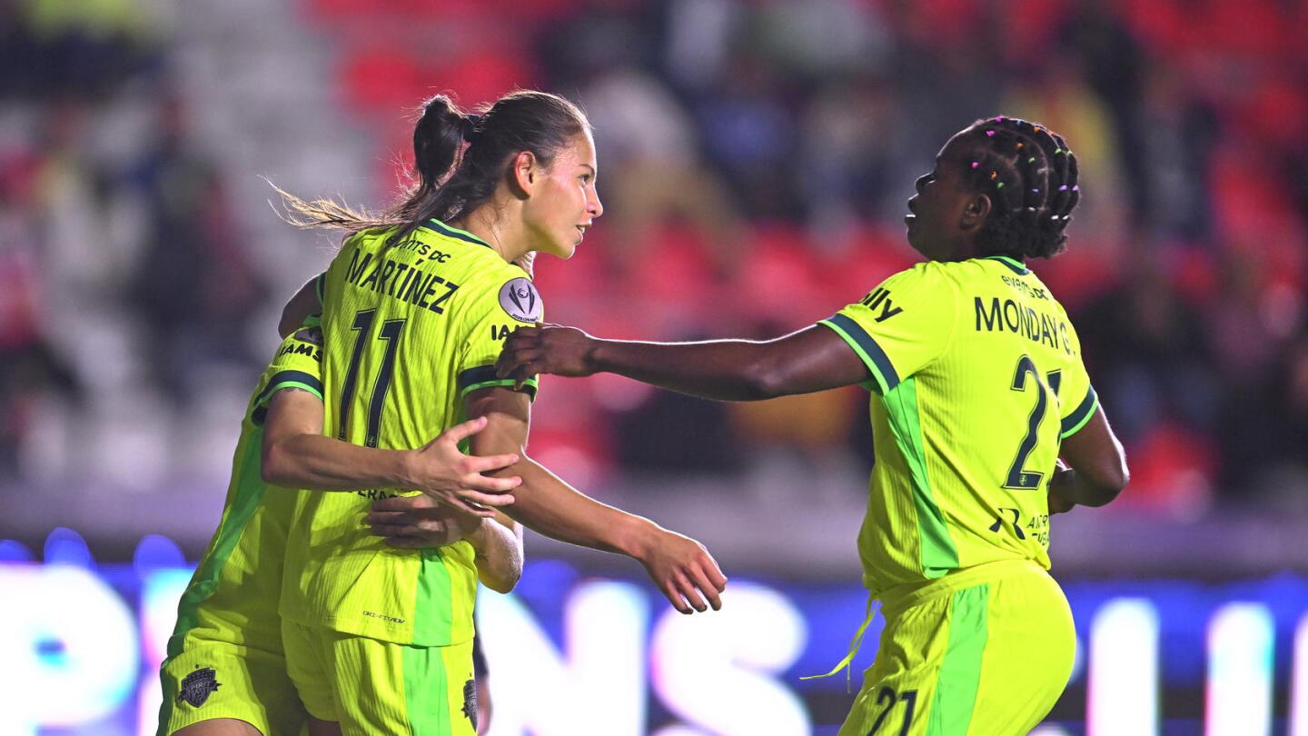 Claudia Martínez anota y lleva al Spirit a la final de la Concacaf W