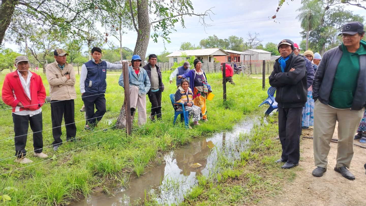 Más de 1.500 indígenas están aislados y sin alimentos por inundaciones en Puerto Pinasco