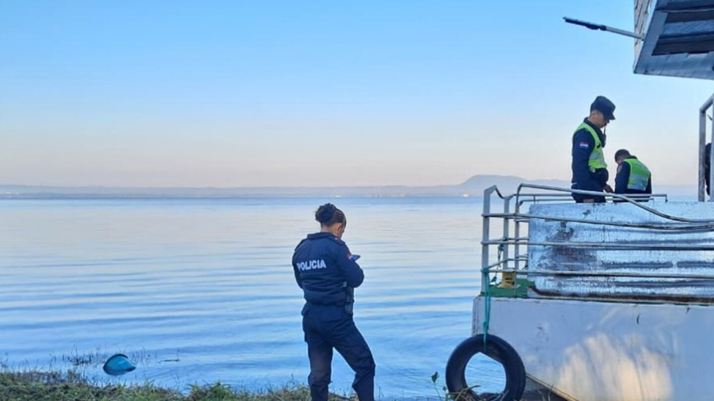 Hallan ahogada a una persona en el lago Ypacaraí