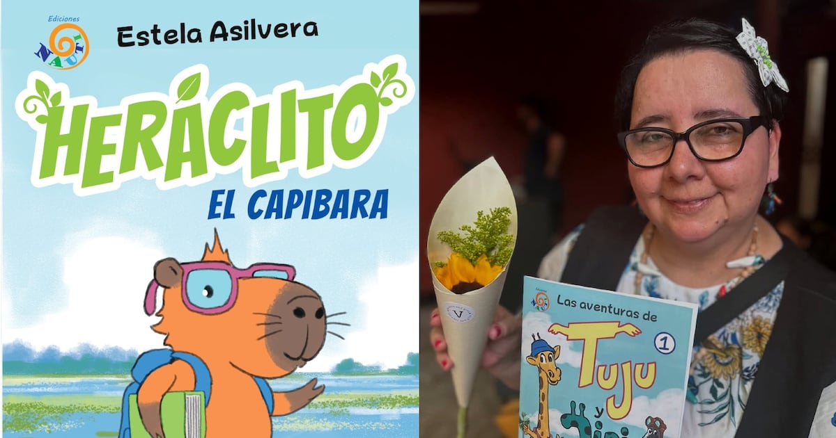 Estela Asilvera lanza la aventura ecológica “Heráclito el capibara”