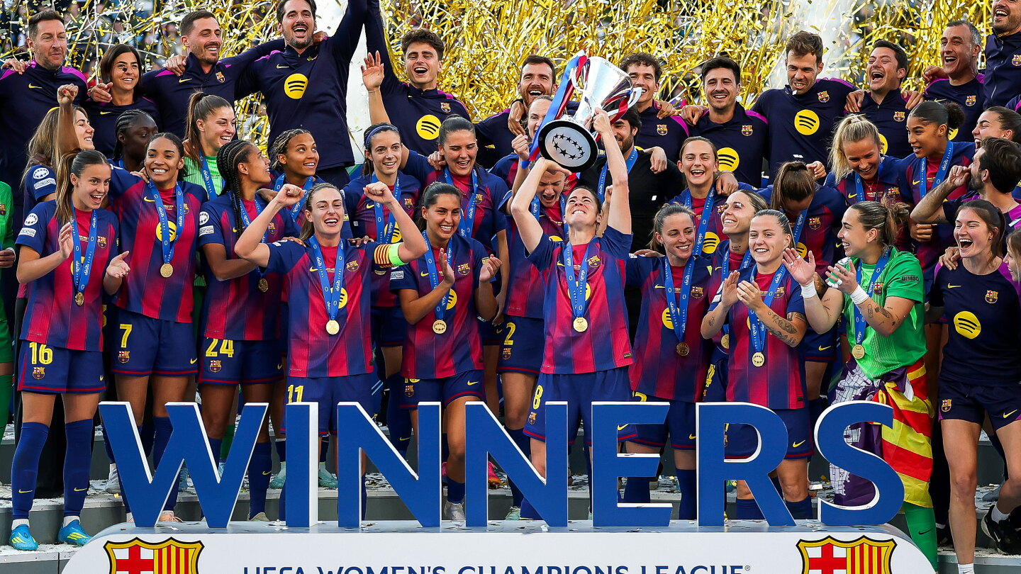 Barcelona conquista su cuarta Liga de Campeones femenina