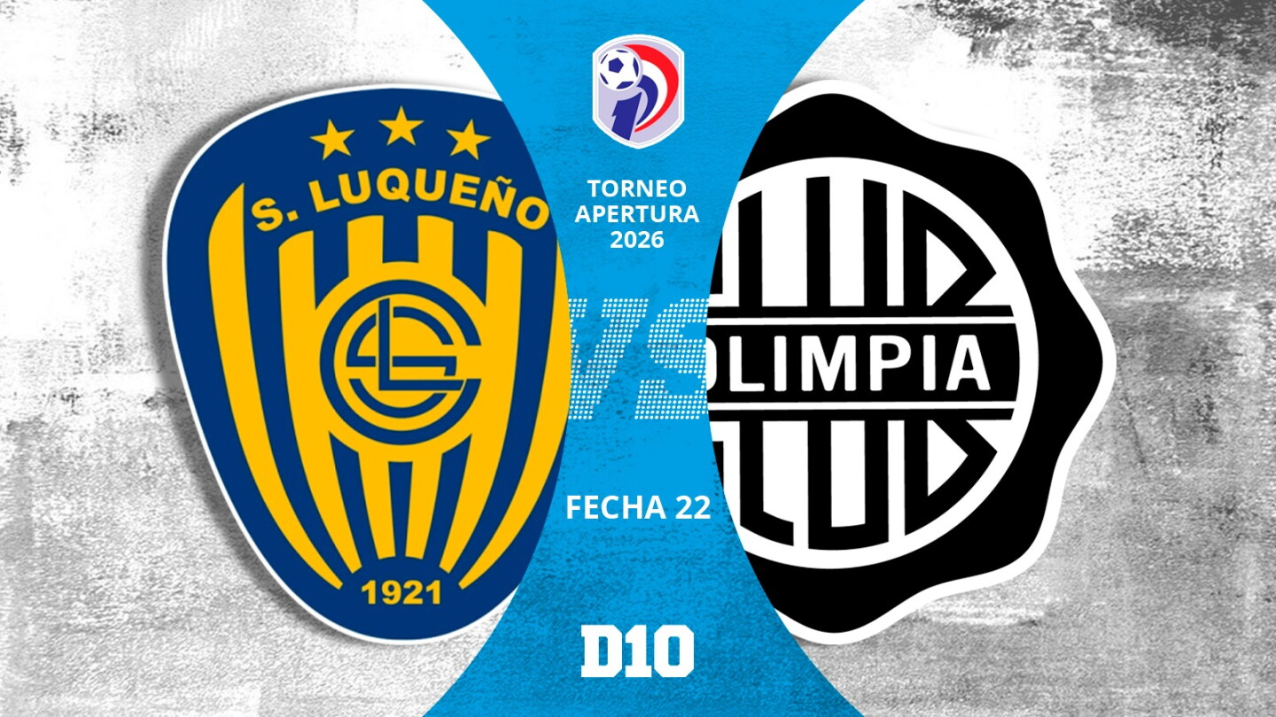 Luqueño vs. Olimpia: enfrentamiento en la última fecha del Apertura