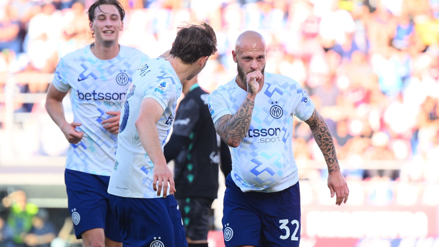 Inter rescata un empate ante Bolonia en la final de temporada