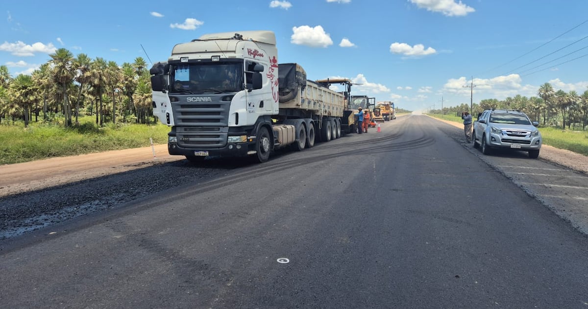 Ruta PY12 alcanza 98% de avance en construcción del lote 3