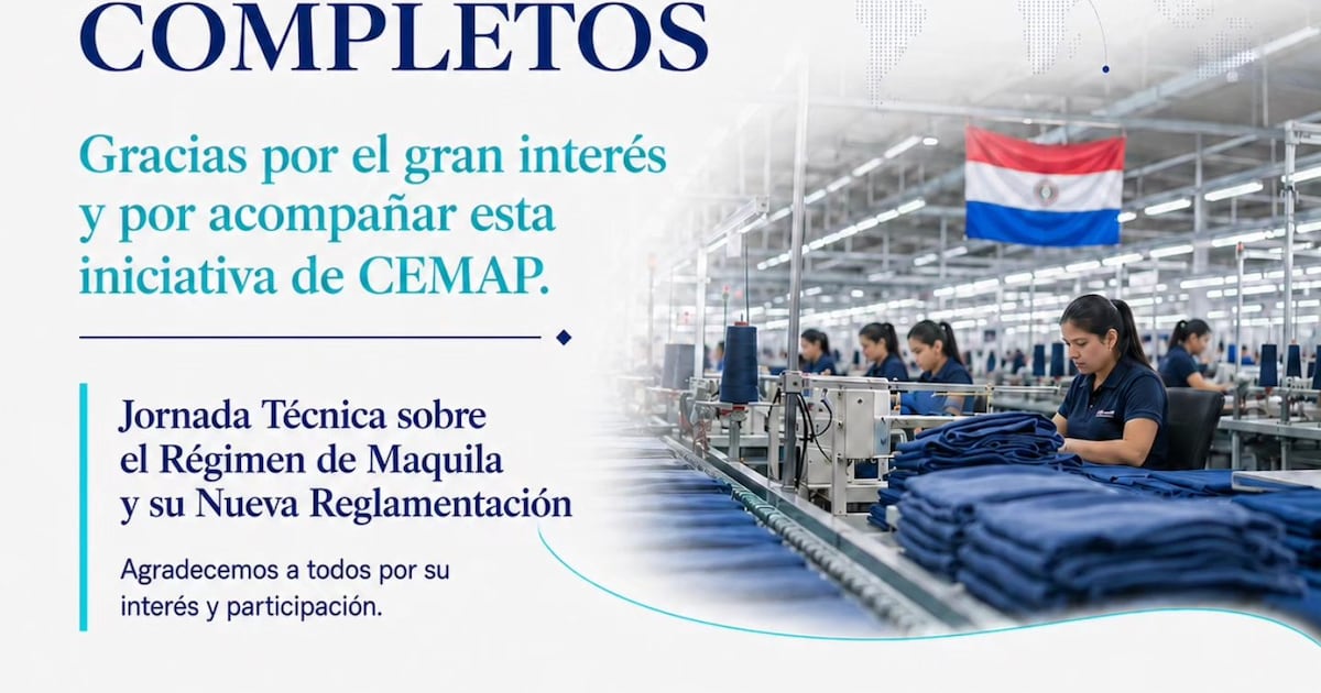 En CDE habrá jornada técnica con maquiladores sobre maquila y nueva reglamentación