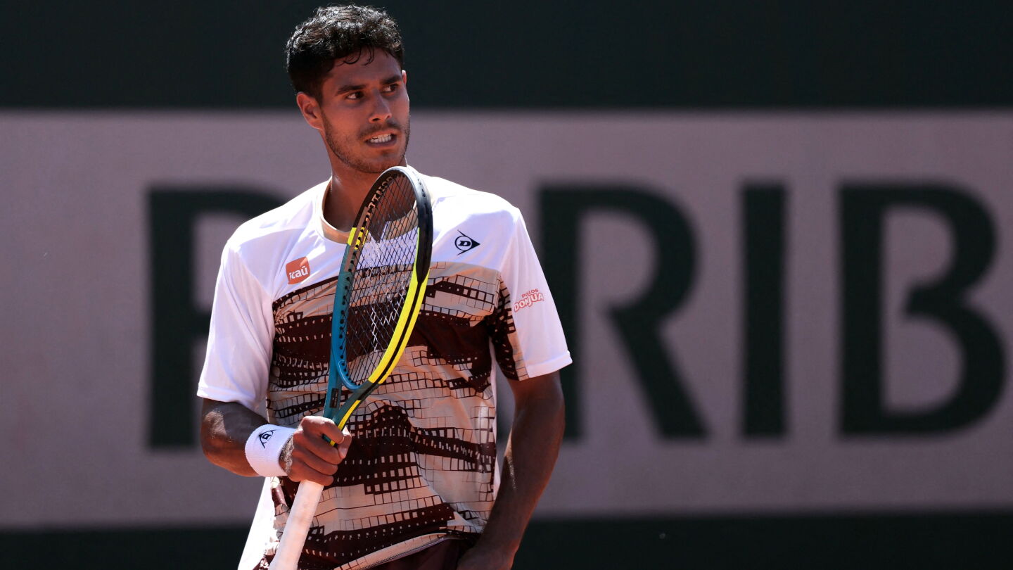 Histórico debut de Dani Vallejo en Roland Garros