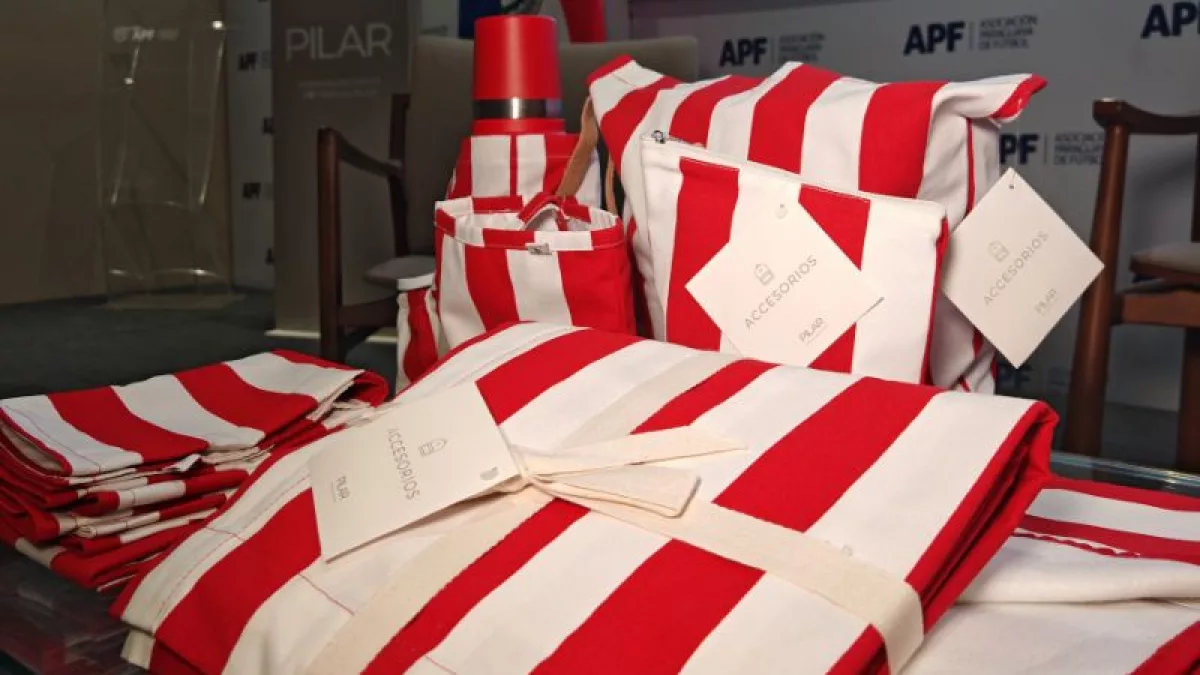 Pilar y la APF llevan la pasión albirroja al hogar con una colección inspirada en la Selección Paraguaya