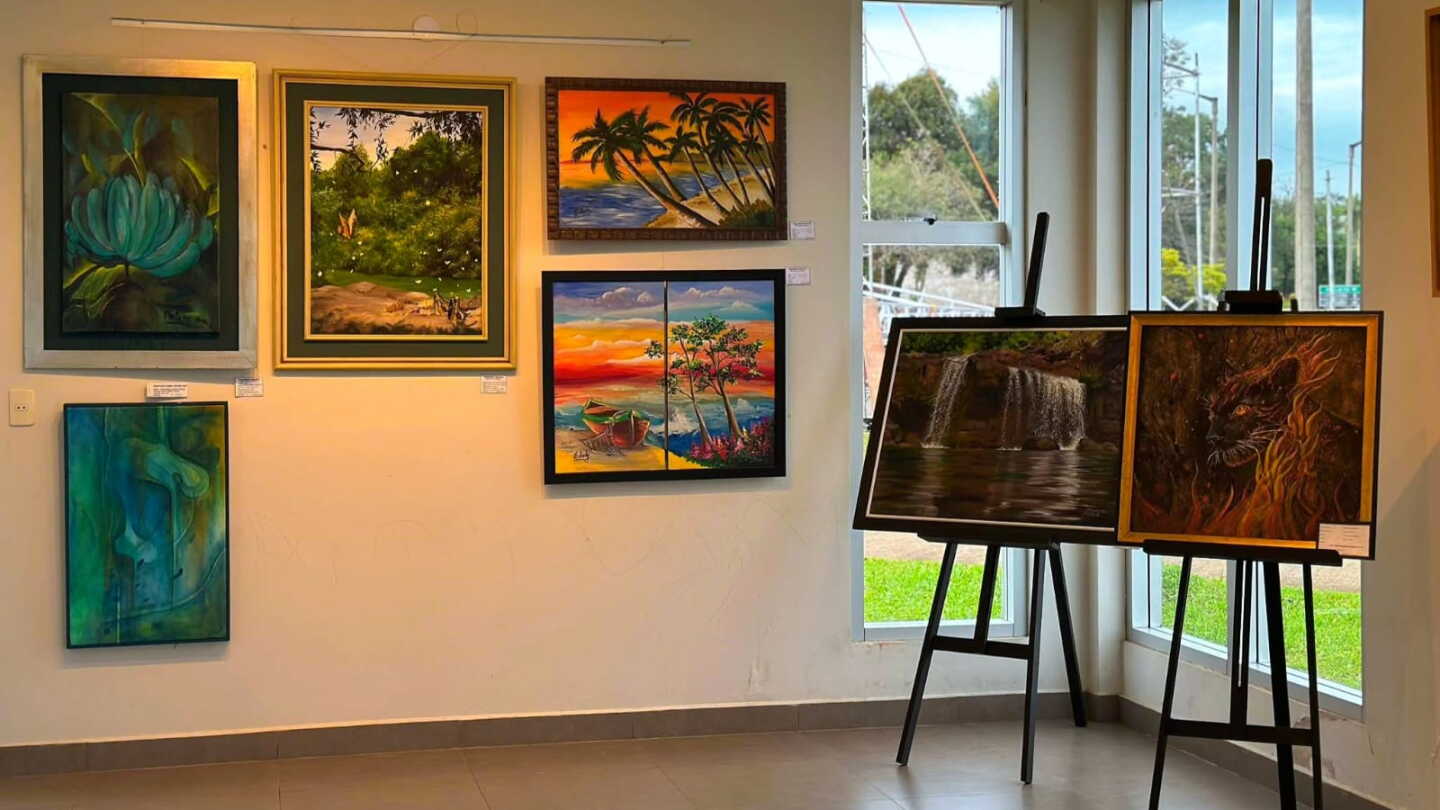 Apuntando a fortalecer el arte en el Sur, mirador de Cambyretá se convierte en una galería de arte