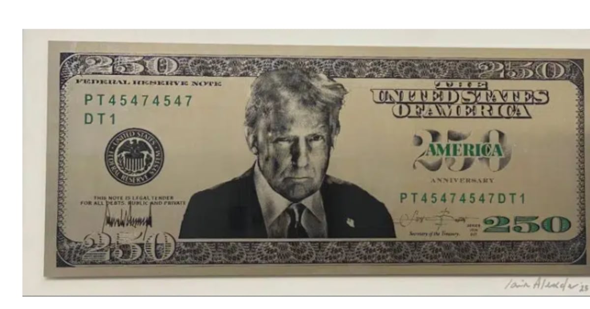 El “Billete Trump” de USD 250 desata tormenta política en EE. UU.