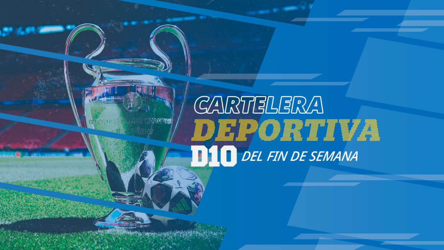 Cartelera deportiva con foco en la final de la Champions