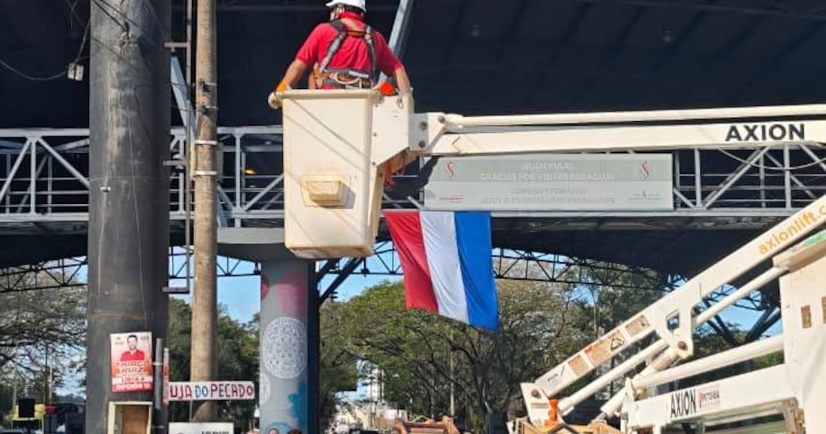 El MOPC retiró ocho carteles de los 103 registrados en Ciudad del Este