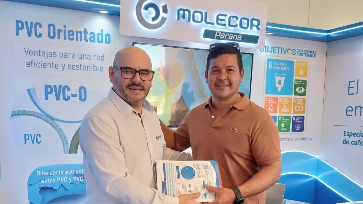 Molecor Paraná presenta innovaciones en eficiencia hídrica en Expo Pioneros