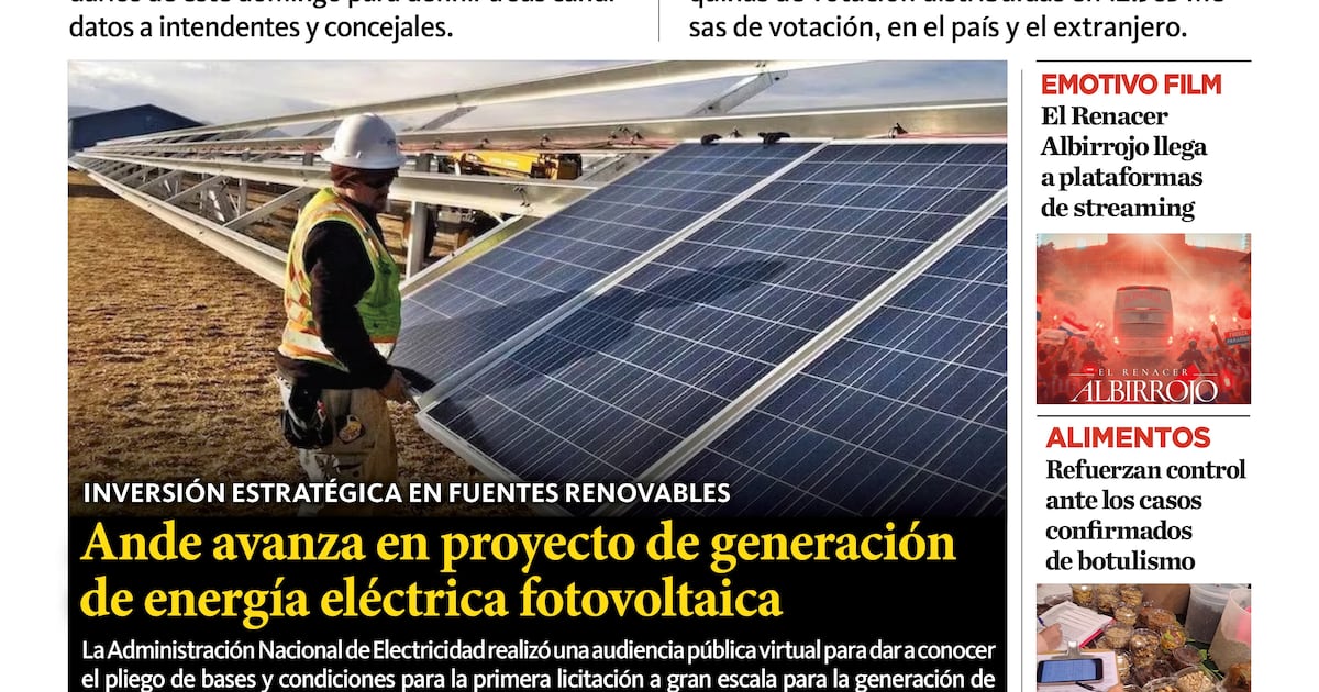 Semana clave para Paraguay: internas políticas, energía renovable y avances económicos
