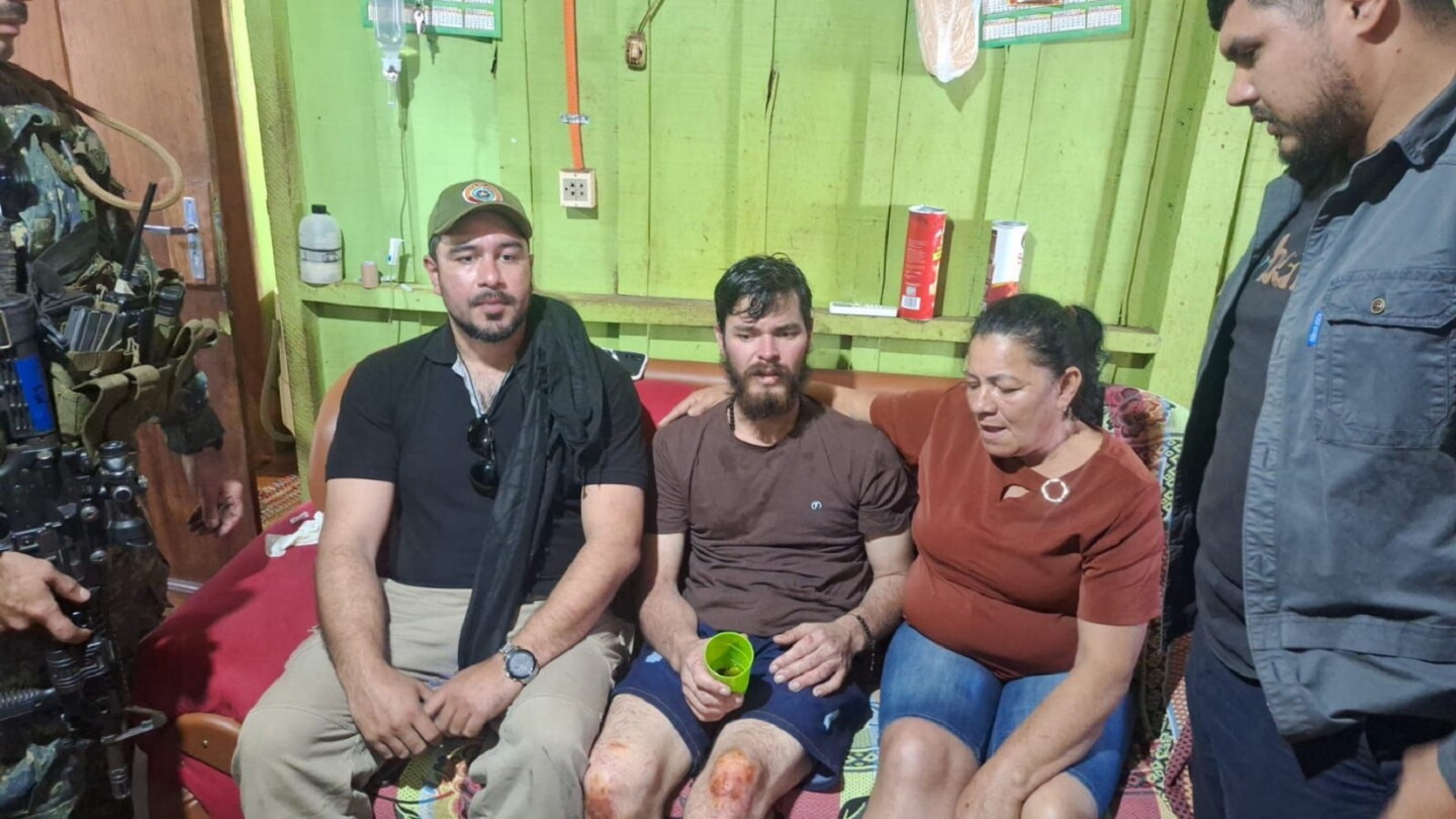Padre de Almir de Brum: “Estoy muy feliz, gracias a Dios, vino bien mi hijo, le cuidaron bien”
