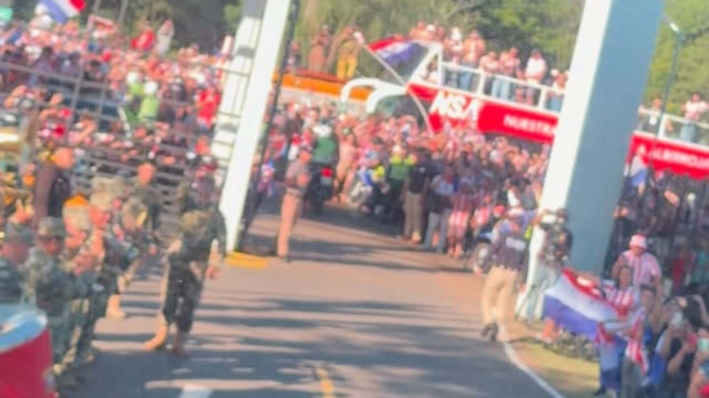 Los videos de los jugadores de Paraguay durante el trayecto del bus
