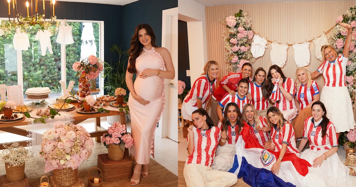Baby shower: así fue el “Ñande gordopata party” que prepararon para Nadia Ferreira