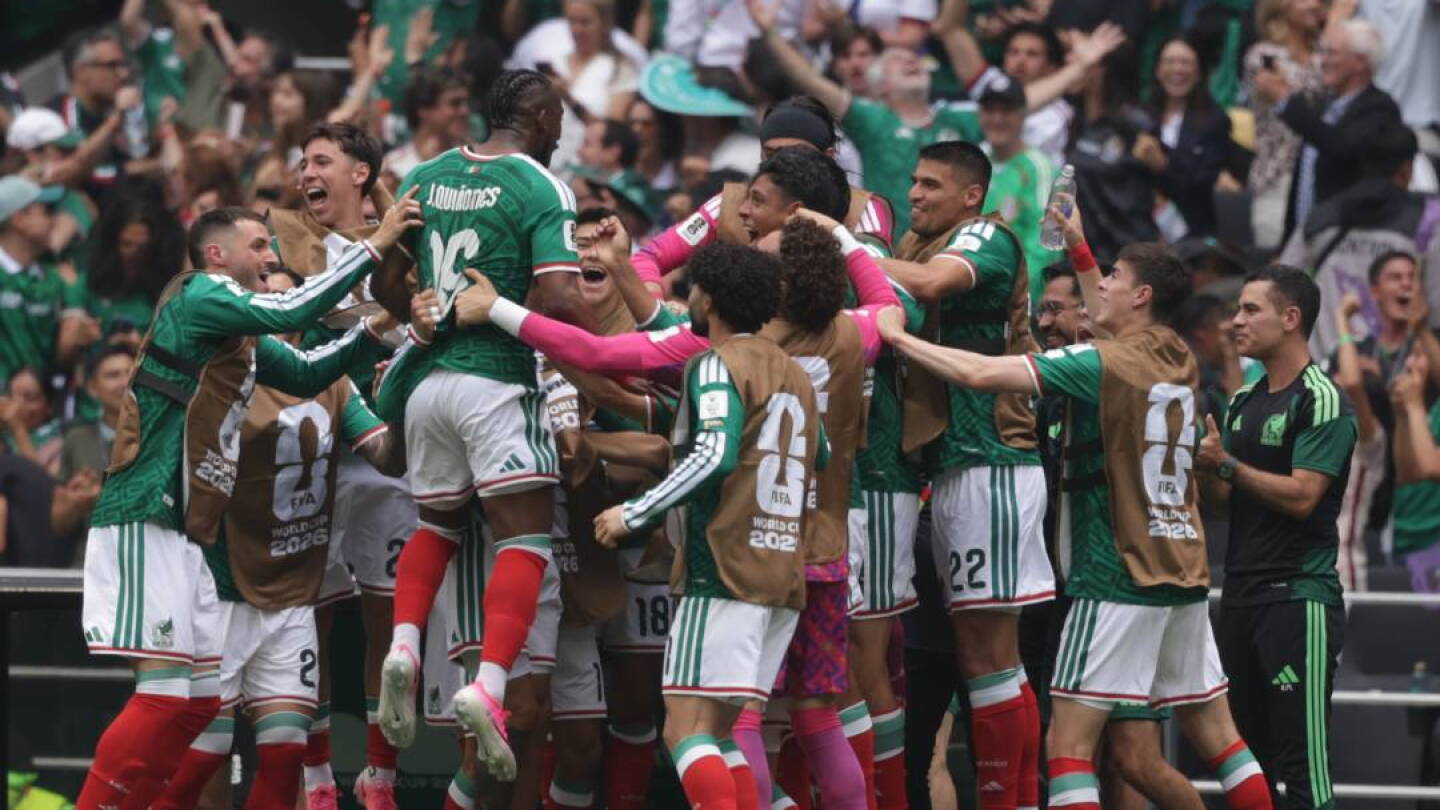 México vence a Sudáfrica en partido inaugural de la Copa del Mundo 2026