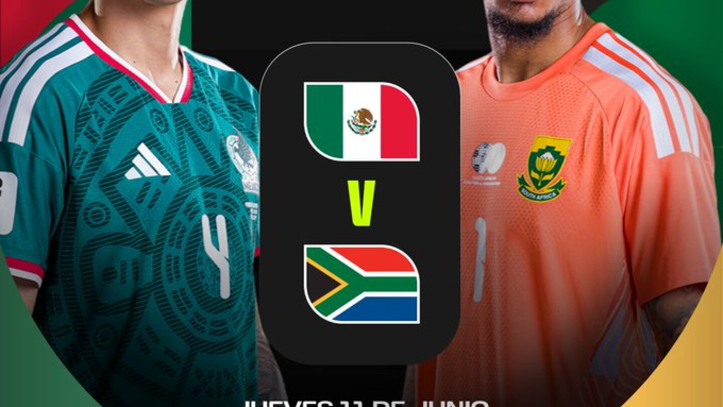 México vs. Sudáfrica: Paso a paso