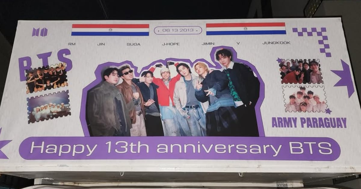 “Rohayhu”: el mensaje de ARMY Paraguay que llegó hasta BTS en Seúl