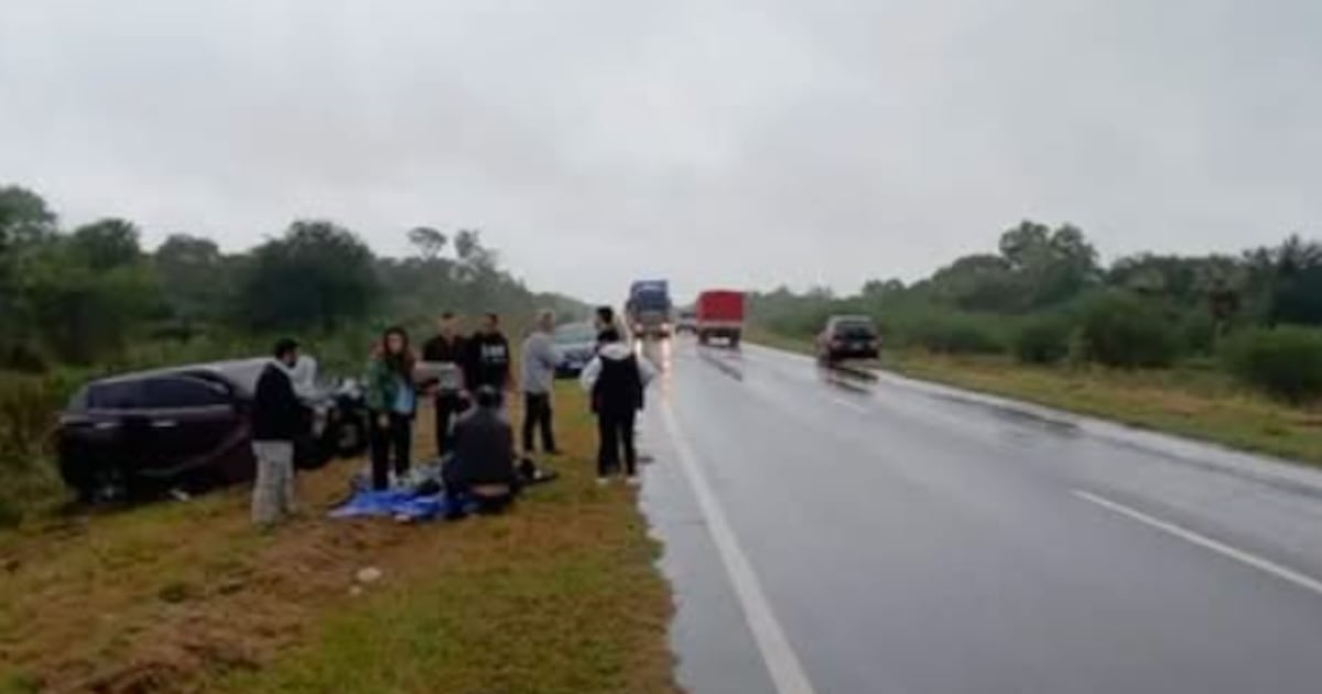 Futbolista paraguayo sufrió un accidente junto con su familia en Chaco argentino