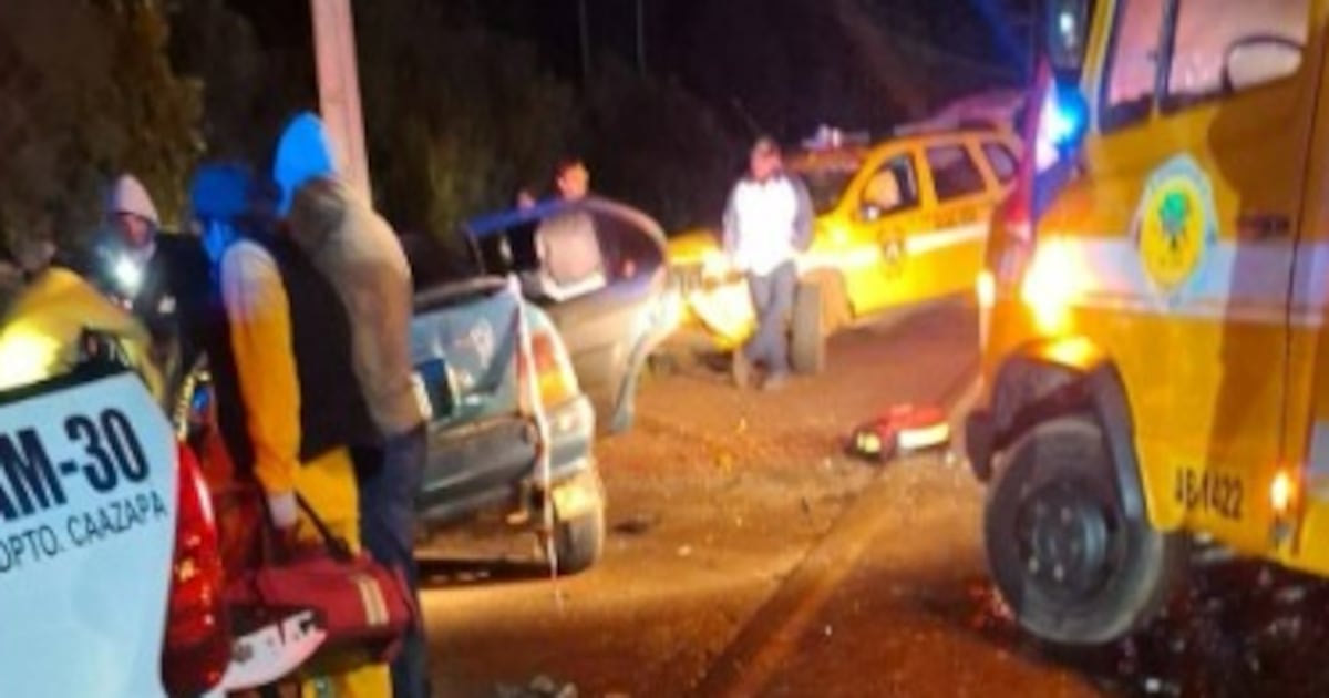 Grave accidente deja dos muertos y varios heridos en Caazapá