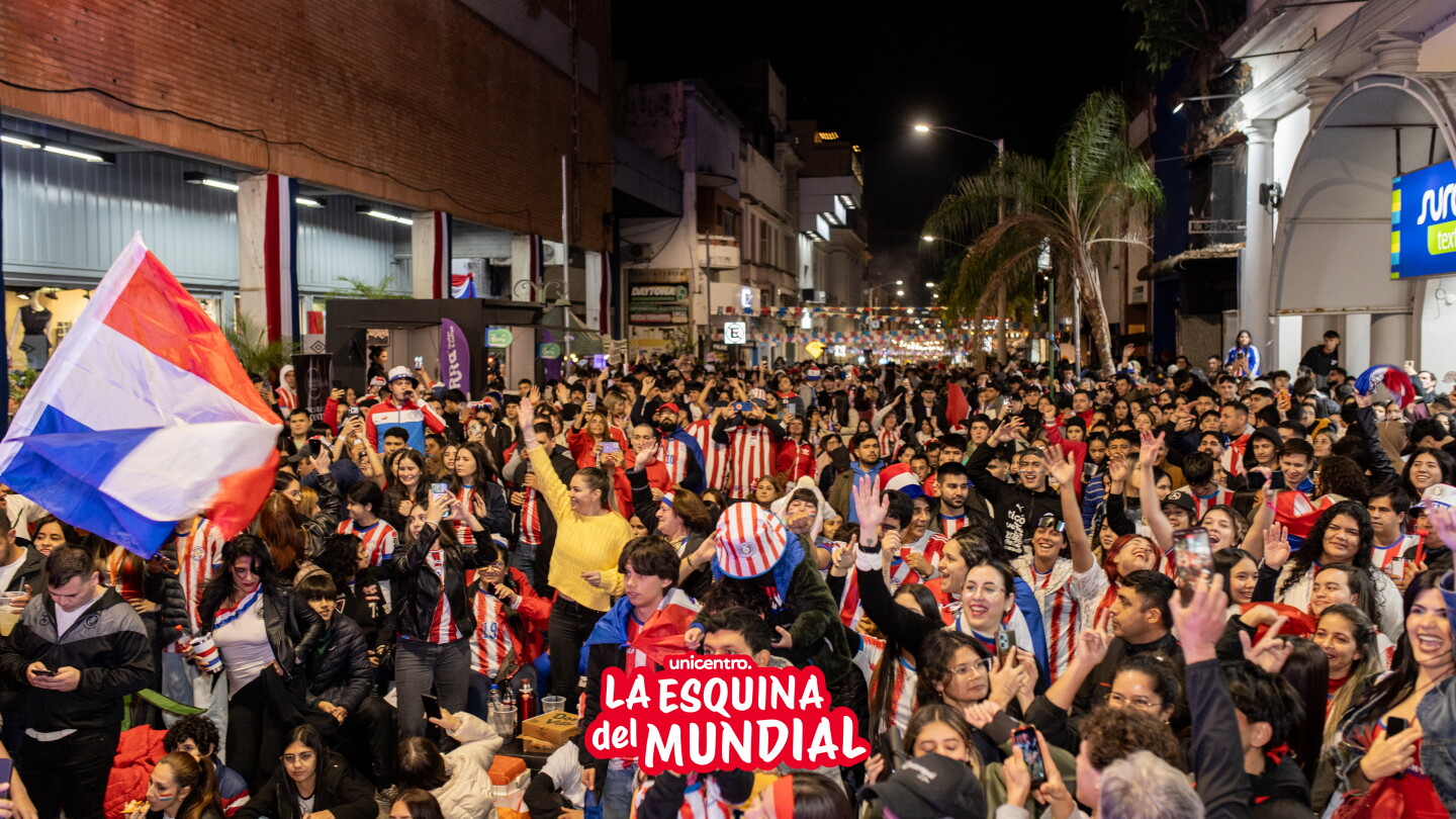 Unicentro invitó a alentar a Paraguay