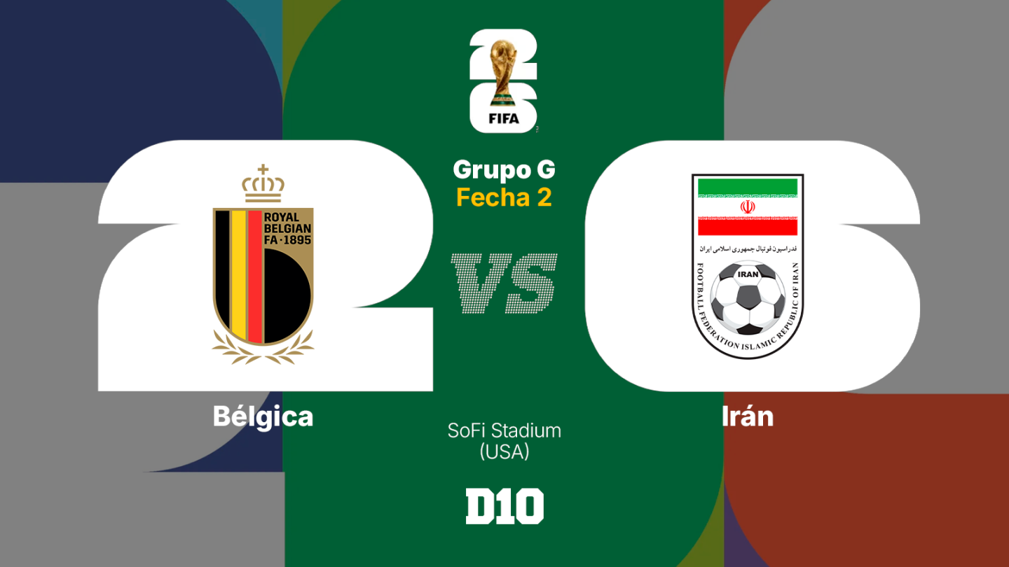 Paso a paso: Bélgica vs. Irán