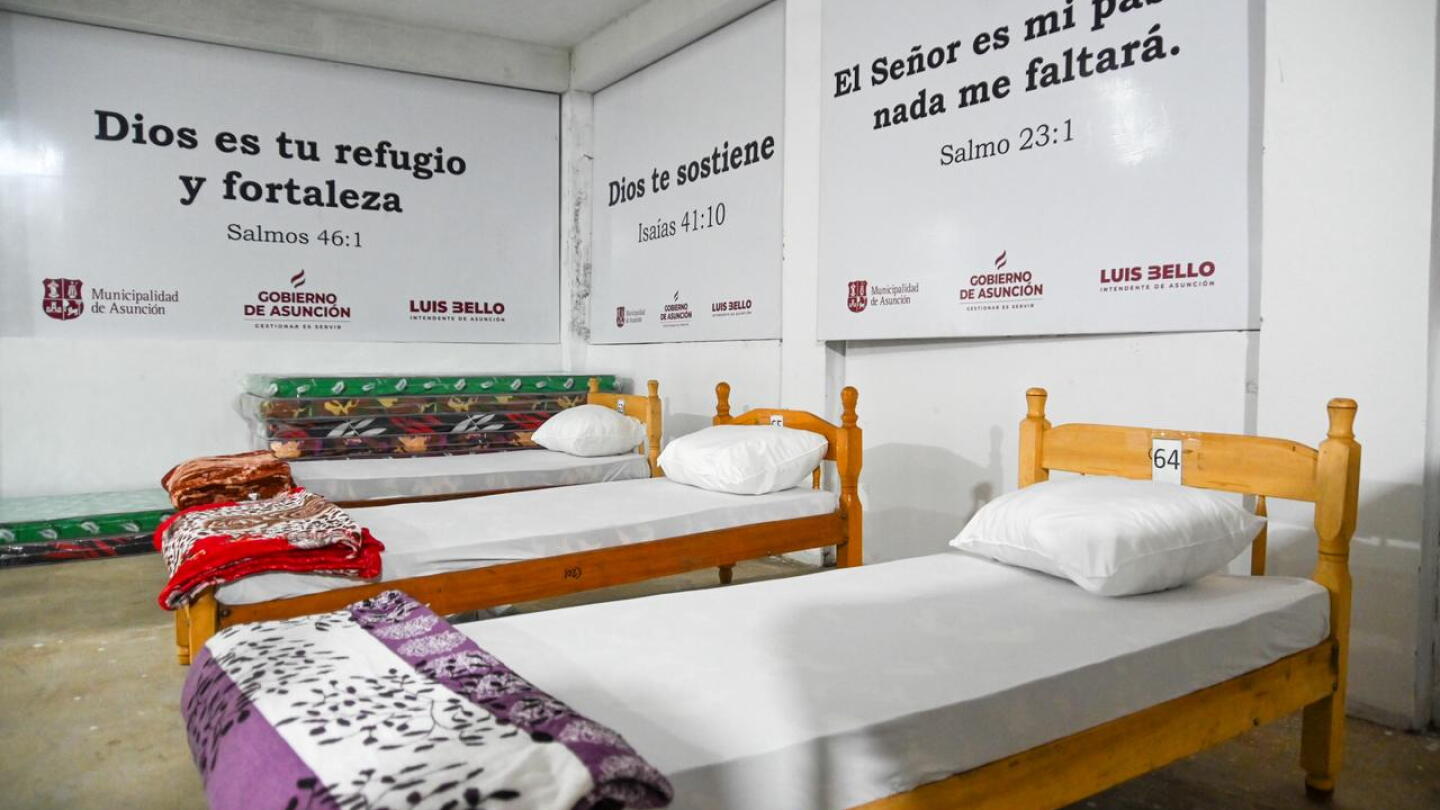 Comuna de Asunción habilita línea de albergue transitorio para personas en situación de vulnerabilidad