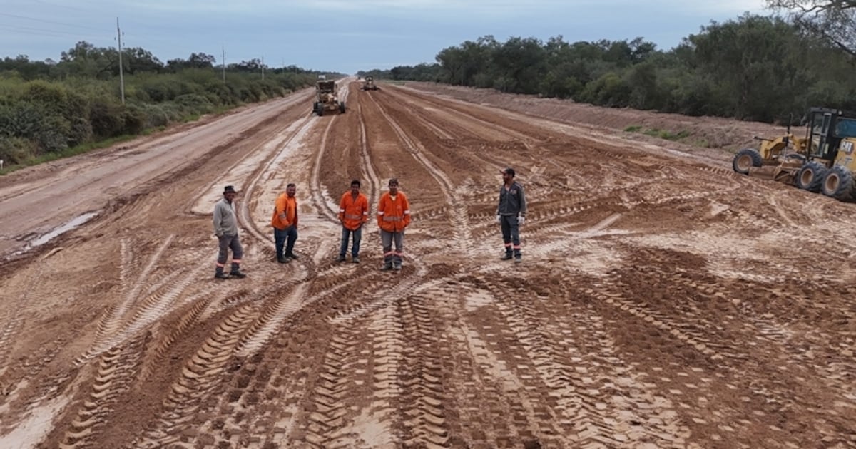 Corredor Bioceánico: obra de terraplén en el Lote 2 de la ruta PY15 se aproxima al 90 %