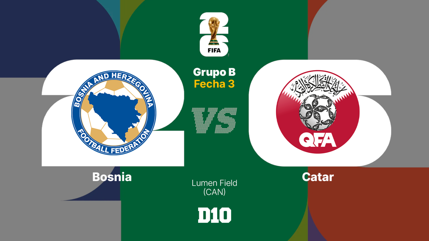 Bosnia vs. Catar: Paso a paso