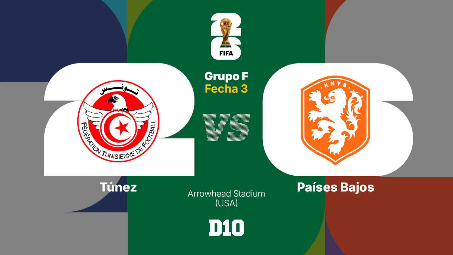 Túnez vs. Países Bajos: Paso a paso